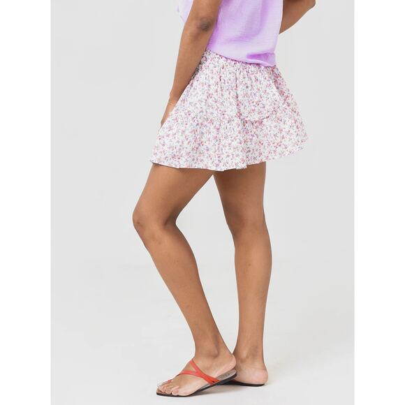 J Marie Floral Rosalee Skort Skirt Small - Picture 2 of 6